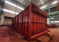 ASME Waste Incineration Stack Boiler Economizer พร้อมหัวท่อร่วม