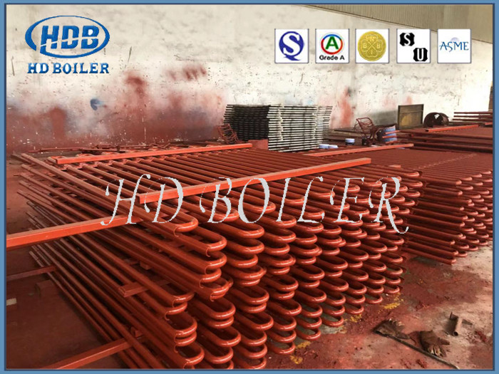 Coils Boiler Superheater และ Reheater Claps ความหนาของไข่ทั้งสองน้อยกว่า 15%